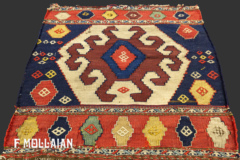 Pair of Antique Persian Shahsavan Rugs n°:12435484